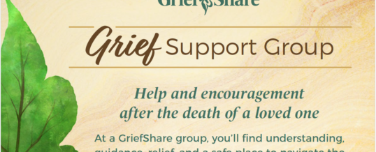 GriefShare Support Group